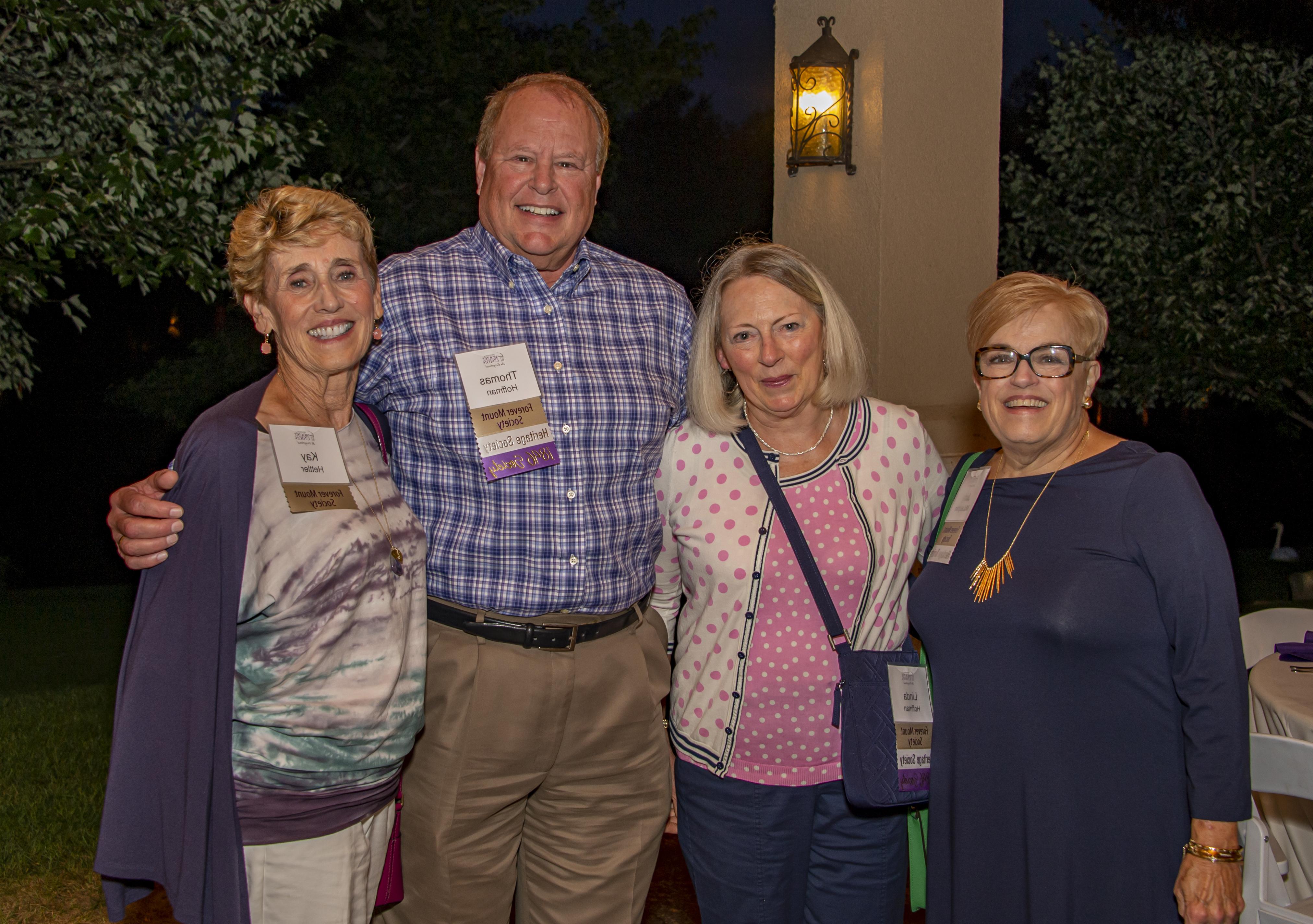 Forever Mount Society Members at An Evening Under the Stars